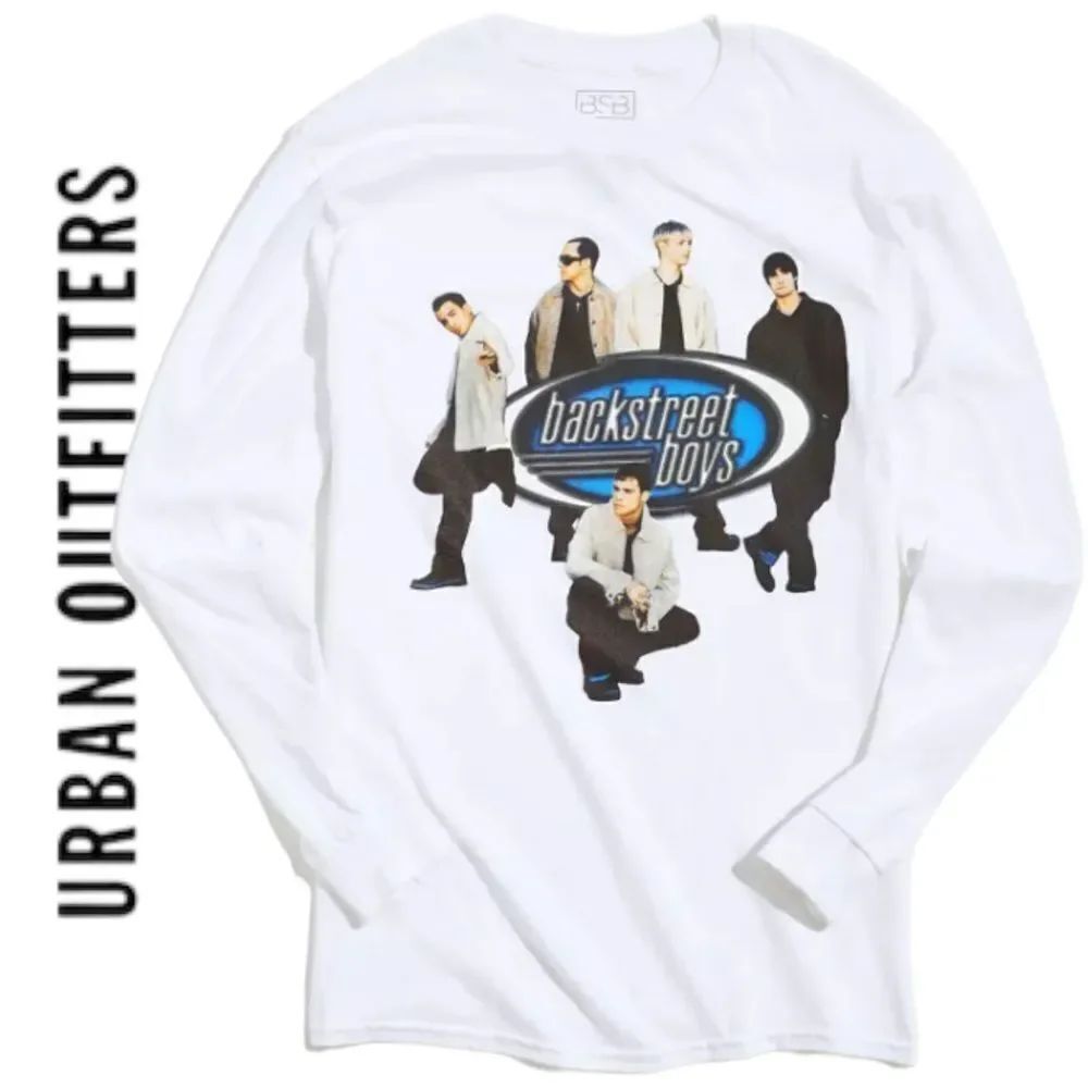NEW Backstreet Boys UO Urban Outfitters Group Long Sleeve T-Shirt Tee M L